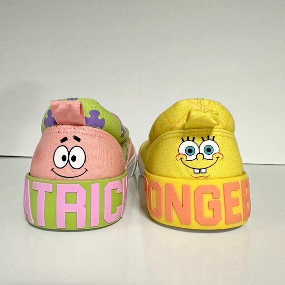 *NEW* Sponge Bob Slip On Sneaker - Picture 5 of 11
